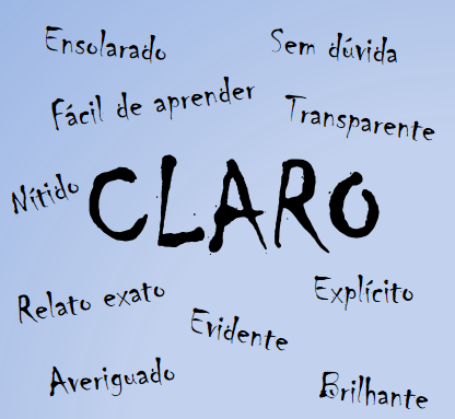 Significado da palavra CLARO