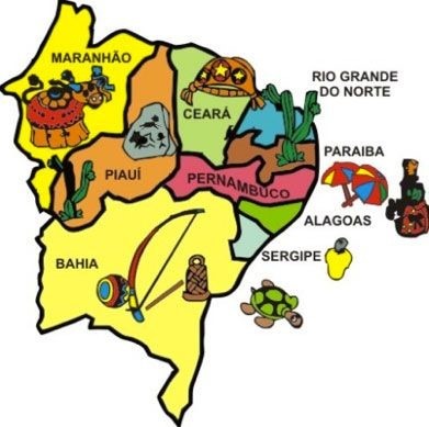 Roupas típicas brasileiras de cada região do país